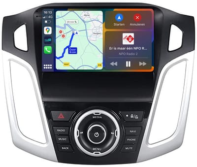 BG4U - Android navigatie radio geschikt voor Ford Focus 2012-2018 met Apple Carplay en Android Auto