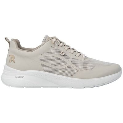 Rieker Dames Sneaker Sneaker Casual Comfortabel Memory-Foam M8551-60 Beige