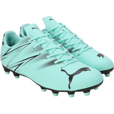 Puma Heren Attacanto FG/AG Voetbalschoenen (Pepermunt/Zwart)