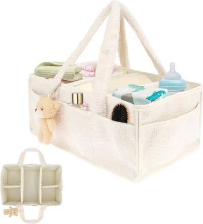 Draagbare Luiertas Organizer - Multifunctionele Caddy voor Babyartikelen