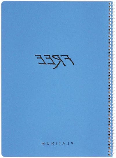 Notitieboek A4 - Schrift PP Cover - Notities Maken - Spiraalbinding - 80 Vel - Metallic