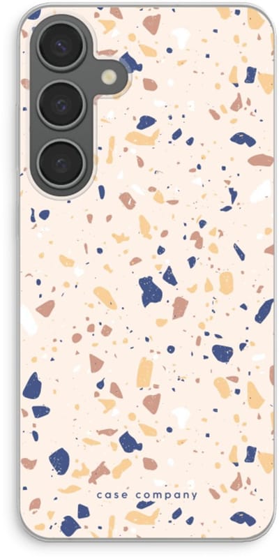 Case Company® - Hoesje geschikt voor Samsung Galaxy S24 Plus hoesje - Terrazzo N°23 - Soft Cover Telefoonhoesje - Bescherming aan alle Kanten en Schermrand