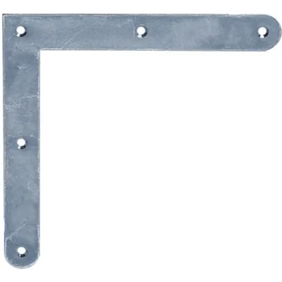 Alberts Hoekraam Afgeronde Uiteinden Verzinkt 150x150x20mm