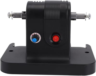 Mini Bankslijpmachine - Polijstmachine Schuurmachine - Metaal Bewerken - Zuiver Koper Motor - 180x140x150 mm - Grijs