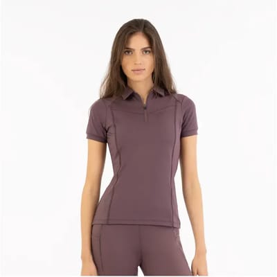 Dames poloshirt met rits BR Equitation Inne