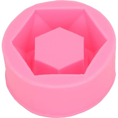 Siliconen Bloempot Mal Zeshoek Herbruikbaar Succulenten Plantenbak Mal voor Cake Chocolade Aromatherapie