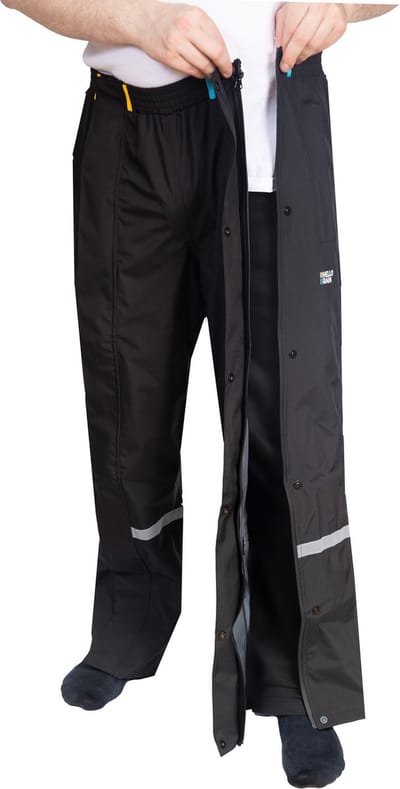 Hello Rain ZipDry Regenbroek - Afritsbaar - Zijrits Innovatieve Regenkleding 4XL