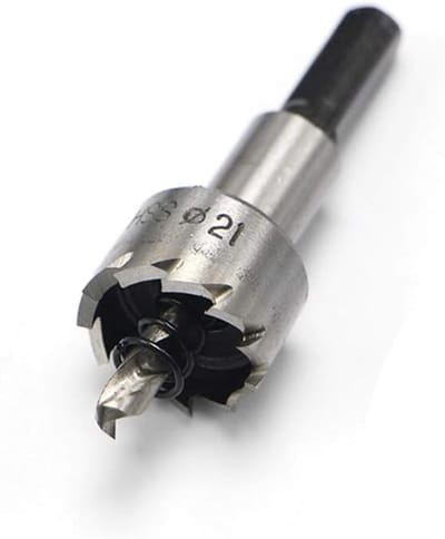 HSS Hole Saw Set voor Boren in Staal, Metaal, Aluminium, Kunststof en Hout - Hoge Snelheid Staal Zaag Cutter voor Precisie Boren