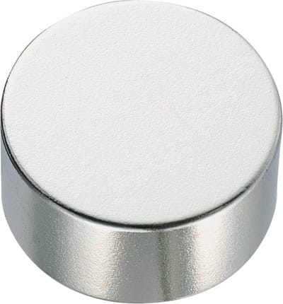 TRU COMPONENTS 1572114 Permanente magneet Rond (Ø x h) 20 mm x 5 mm N45 1.33 - 1.37 T Grenstemperatuur (max.): 80 °C