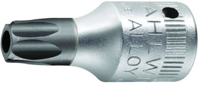 Stahlwille 44 KTXB T 30 SCHRAUBENDREHEREINSATZ 1/4 ZOLL - MIT BOHRUNG 01351030 1/4 (6,3 mm) Schroevendraaierdop T 30 1/4 (6,3 mm)