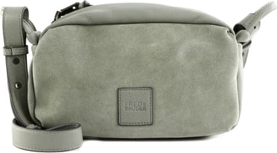 FREDsBRUDER Leren Schoudertas Sually Camera Bag Sage Kaki