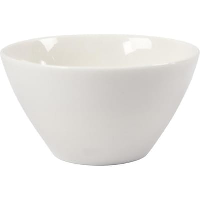 Muesli kom, H: 7 cm, d 12,5 cm, wit, 20 stuk/ 1 doos