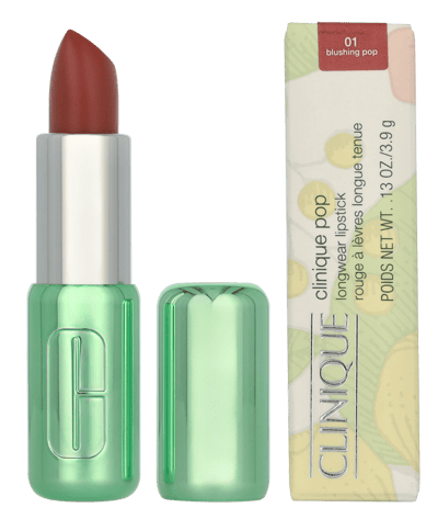 Clinique Pop Longwear Matte Lipstick | 01 - Blushing Pop | 3.9gr