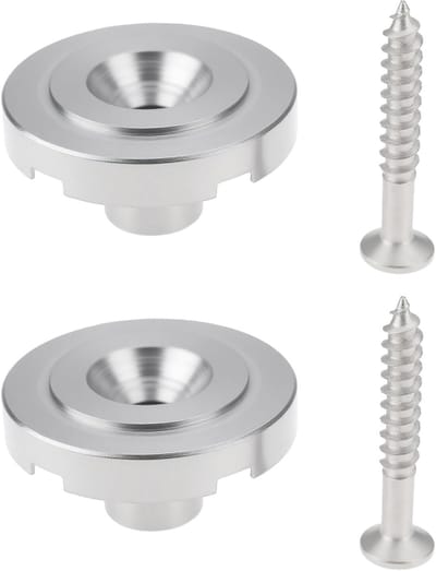 Dailygoods- Snarenhouder 2 Stuks - Compatibel met Fender Precision/Jazz Basgitaren - Hoogwaardige Metalen Constructie - Eenvoudig te Installeren - Duurzaam en Betrouwbaar - Snaren