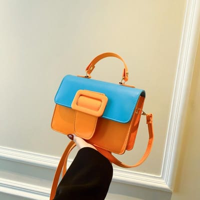 Modieuze Tassen voor Dames Nieuwe Trendy Lente Handtassen met Eén Schouder Crossbody Forenzen Modieuze Tassen blue
