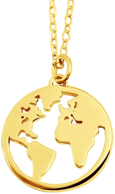 AKZENT Akzent damesketting met hanger "Wanda" aus 925 Sterlingzilver, gerhodineerd, duurzaam