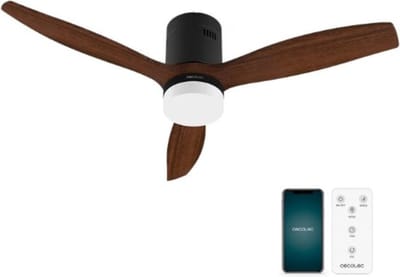 Luxe Plafondventilator – Met Verlichting – Afstandsbediening – Plafonniere met Ventilator – Slaapkamer & Woonkamer – Robuust Design