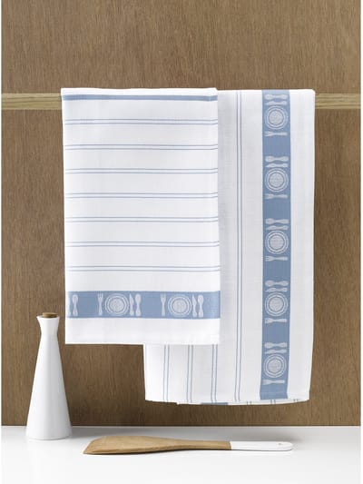 De Witte Lietaer Theedoek BML, Oxyde - 3 stuks - 65 x 65 cm - Katoen