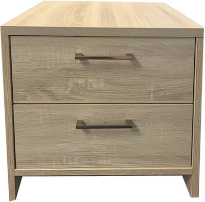 Bed Box Wonen Nachtkastje Nelson Licht Eiken