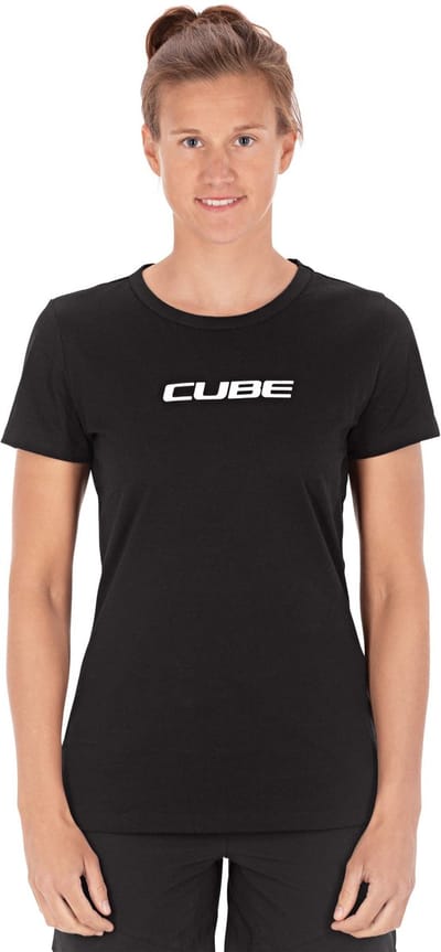 CUBE Organisch WS Fietsshirt CLASSIC LOGO BLACK XS