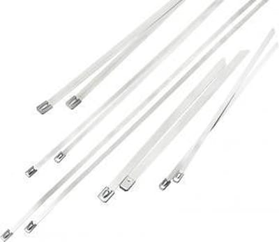 Metalen RVS Tie Wrap - 4,6 x 360 mm - 10 stuks