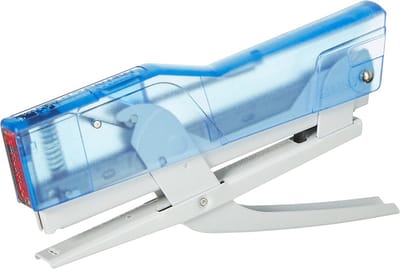 Niettang Blauw Transparant - Eenvoudig en Snel Nietjes Inleggen