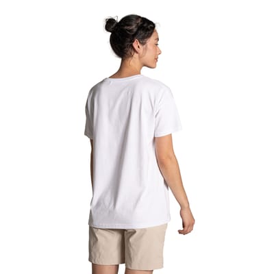 Craghoppers Dames/Dames Yago Ontdek Je Wereld T-Shirt (Wit)