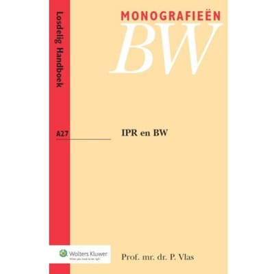 Ipr En Bw - Monografieen Bw - P. Vlas