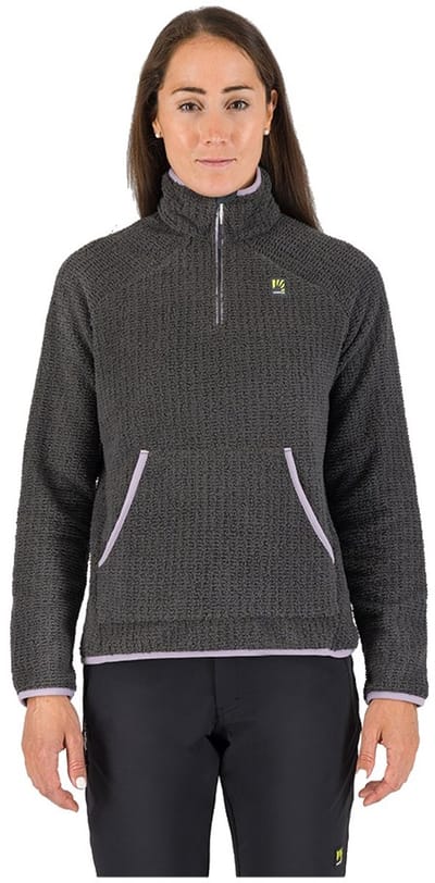 Karpos Rocchetta Fleece Met Halve Rits Grijs S Vrouw