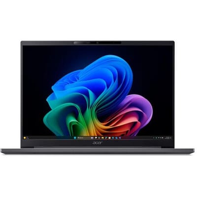 Acer TravelMate TMX414-51-TCO-71ZR Copilot+ PC Intel Core Ultra 7 258V Laptop 35,6 cm (14") WUXGA 32 GB LPDDR5x-SDRAM 1 TB SSD Wi-Fi 7 (802.11be) Windows 11 Pro US International Zwart