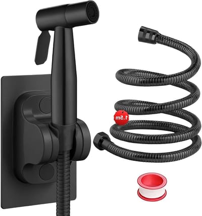 Solidchoice - Handbidet Sproeiset met 1,5 m Slang - Roestvrijstalen Douchekop