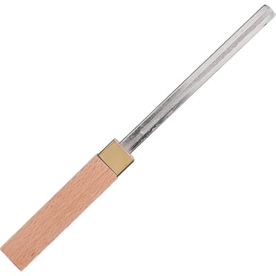 4 Sleuven Fretsvijl Vierkante Houten Handvat Gitaar Frets Kroonvijl 1mm 2mm 3mm 4mm met 2 Beschermende white