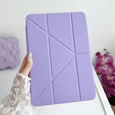Pour Redmi Pad 2 Pro 12.1 SE 9.7 11 8.7 K Étui à support pliable Xiaomi mipad 5 6 7 8 pro 11.2 11 7s 8.8 Tablette avec couverture Auto Sleep Redmi Pad 2 9.7 gray