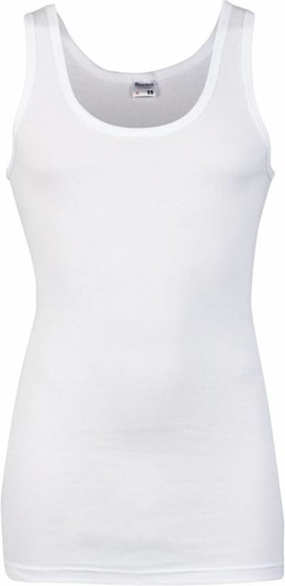 Beeren Hemd - grote maten - wit - 100% katoen - heren - singlet - ondergoed XXXL