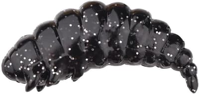 Troutmaster Camola Lures - Imitatie Maden - Vissen - Sterke Natuurlijke Geur - 40 mm 8 stuks - Zwart