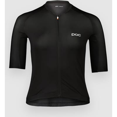 Poc Pristine Korte Mouw Wielertrui Zwart M Vrouw