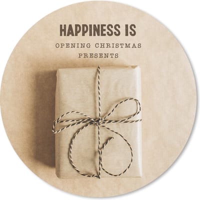 Muismat rond 20x20 cm - Mousepad Kerst - Cadeau - Quote - Ronde muismatten - Kerst - Cadeau - Kerstcadeau voor mannen en voor vrouwen