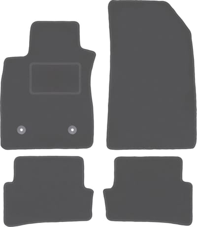 Grafiet automatten voor: Reault Thalia II sedan (2008-2013)