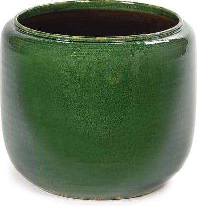 Serax - Glazed shades - Bloempot M - Groen - 21 Ø