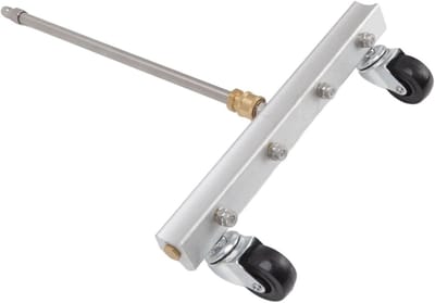 Onderstel Reiniger - Water Wisser - Auto Reinigen - Vier Fan Spuitkoppen - 36 x 16 x 7 cm - Zilver