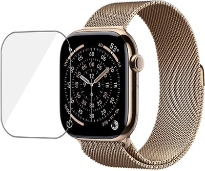 Folie Screenprotector Geschikt voor Apple Watch 46mm - Screenprotector - Beschermglas Folie