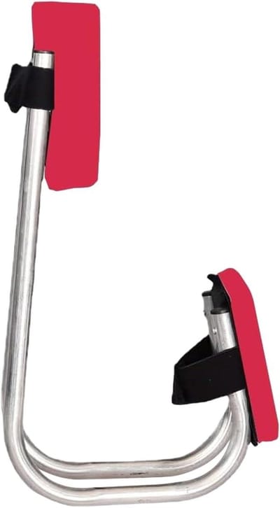 Kniestoel Tuinieren - Kniebank Werkbank - Comfortabel Werken - Robuuste Constructie - 46 x 26 x 17 cm - Rood