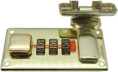 set gereedschapskist, bagagecombinatieslot, bagagecombinatieslot, bagagecombinatieslot 65 * 29 mm, goud links