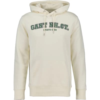 Gant Trui Graphic Sweat NHCT Hoodie Cream / male