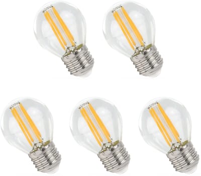 Spectrum LED Lamp E27 5.5W 230V - 660 Lumen - 2700K Warm wit - Gezellig licht - Energiezuinig - 5 stuks