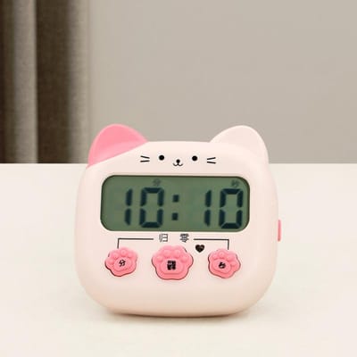 Speciale Timer voor Basisschoolleerlingen om Huiswerk te Maken Leren Stille Kinderen Zelfdiscipline Aftellen voor Keuken Bureau Tijdbeheer