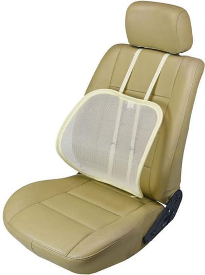 Rug zitting voor extra ondersteuning - tijdens langdurig zitten - Kleur crème - Obbomed SM 7400C