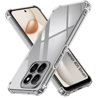 Hoesje geschikt voor Honor 400 Smart backcover Shockproof siliconen Transparant