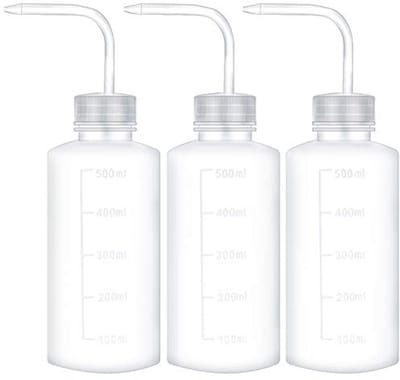 Kunststof Drukflessen voor Planten 500 ml - Set van 3 Veiligheidswasflessen