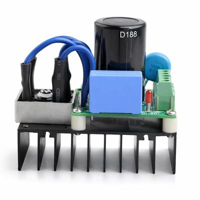 Cosensi - Dailygoody - Voedingsrichter - AC DC Converter Board - Bliksembeveiliging - 0 220VAC tot 0 311VDC - 10A Uitgang - Veilig en Stabiel - Geschikt voor Ma.